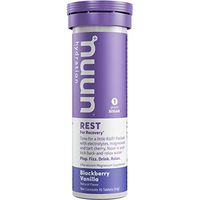 Nuun Rest Hydration Tabs - 8-Pack BlackBerry Vanilla, 8 Tubes