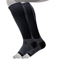 OS1st FS6+ Performance Athletic Foot-Calf Bracing Sleeve (One Pair) Protection for Plantar Fasciitis, Achilles Tendonitis, Shin Splints, Recovery, Leg Fatigue