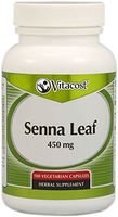 Vitacost Senna Leaf - 450 mg - 100 Vegetarian Capsules