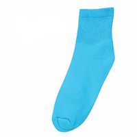 Cotton Sensitive Feet and Diabetic Comfort Socks - Women's (2 Pair Pack) - Turquoise