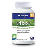 Enzymedica, pH-Basic, Promotes Healthy Digestion and pH Balance with Digestive Enzymes, Vegetarian, Non-GMO, 120 Capsules (120 Servings) (FFP)