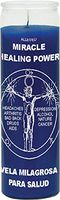 Indio Products Miracle Healing Blue Candle - Silkscreen 1 Color 7 Day