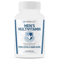 Men’s Multivitamin – Daily Support for Men’s Nutritional Needs – Includes Immune & Energy Boosting Ingredients – Over 30 Active Ingredients – Made in USA – 1 Month