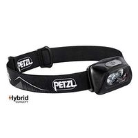 PETZL - ACTIK CORE Headlamp, 450 Lumens, Rechargeable, with CORE Battery, Black