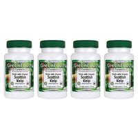 Swanson Made with Organic Scottish Kelp 750 Milligrams 30 Veg Capsules (4 Pack)