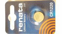 Twin Pack - 2 X Renata Cr1220 3V Lithium Coin Cell Batteries
