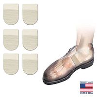 Plantar Fasciitis Inserts, Adhesive Shoe Cushion for Plantar Fasciitis and Heel Pain Relief - Heel Cushion for Heel Spurs Pain Relief, Non-Slip Insoles for Heels - Pack of 3 Pairs, Heel Lifts by Hapad