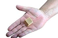 BigR Audio | Quark | The Worlds Smallest Wireless Bluetooth Speaker | Most portable Around | 1 inch wide | Extremely Loud | Quality Sound | Fits In Your Palm