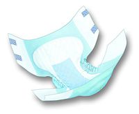 Wings Quilted Overnight Adult Brief Medium-Sp