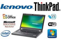 Upgraded Laptop PC - ThinkPad T430 - 14 Inch LED - Intel i5-3320M 2.6GHz (Turbo Boost 3.3GHz) - 12GB DDR3 RAM - 'New' 512GB Solid State Drive - Windows 7 Professional - DVD±RW - USB 3.0 - WiFi