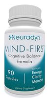 Mind First Supplement - Balanced Formula with Immune System Boost - Vitamin D3, Multi-Ginsengs, Huperzine A, L-Theanine, Gota Kola, & More (90 Capsules)