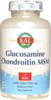 KAL - Msm Plus Glucosamine/Chondroitin, 90 tablets