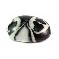 Giant Shell Jasper Nugget For Massaging - Fist Sized Therapy Stone