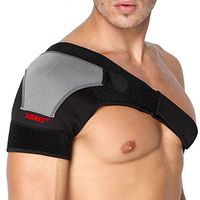 ZXGFA Shoulder Support, Men and Women Adjustable Shoulder Brace Wrap Posture Corrector Strap for Joint, Bursitis, Tendonitis, Arthritis, Sprain