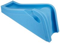 Rolyan Functional Foam Left Arm Elevator for Wheelchair Users, Contoured Arm Support for Recovery & Stabilization, Elevating Firm Foam Angled Wedge, Comfortable Upper Extremity Support