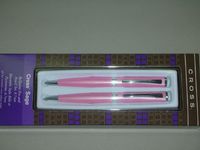 Cross Elite Executive Ladies Sage Pink Pearlescent Set Pen Pencil AT0341S-4
