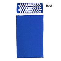 Festnight Health Care Yoga Mat Acupressure Mat Relieve Stress Pain Acupuncture Massage Mat Cushion with Pillow