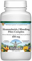 Hemorrhoids/Bleeding Piles Complex - Horse Chestnut, Cayenne, Witch Hazel and More - 450 mg (100 Capsules, ZIN: 517073) - 2 Pack
