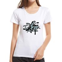 Summerout Women Tops Child Sport Short Sleeve Solid Ultra Dry Tee Shirt, White (L)