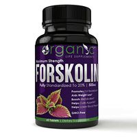 Plant Based Root Forskolin Extract Weight Loss Supplement Natural Diet Pills for Men & Women - Natural Fat Burn Benefits Boost Metabolism Curb Appetite Preserve Lean Body Mass Pure Coleus Forskohlii