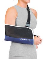 Mueller New & Improved Arm Sling, Blue, One Size Fits Most