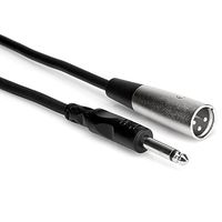 Hosa PXM-115 1/4" TS to XLR3M Unbalanced Interconnect Cable, 15 Feet