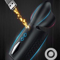 LIUJIEJIE Intelligent Heating Oral Blowjob Pêni? Lick Suck Machine Vibrating Toy,3D Realistic Vibration Strong Powerful Thrusting Likelife Hand Free Pussy Adult Toy
