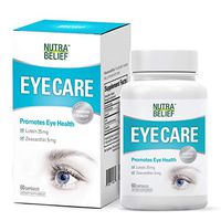 Eye Care | Support Eye Health | Lutein 25mg | Zeaxanthin 5mg | High Potency | No Sugar | Gluten Free | 60 Veggie Capsules | Eye Supplement