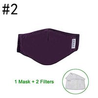 Pika Log Mask Filters Activated Carbon Filters Dustproof Anti Pollution Washable Cotton for Children Outdoor Activities (2#)