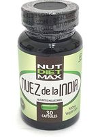 Quemador De Grasa Y Acelerador Metabolismo - Adelgaz Rapido - Indian Capsulas Nut 100% Natural - 1 Month Supply (1)