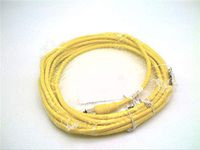 RADWELL VERIFIED SUBSTITUTE MQDC1-515-SUB Replacement of Banner Engineering MQDC1-515, Cord Set - 5 Pole, M12, Female Plug, 22AWG 5M