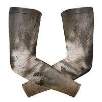 LEVEIS Tornado Global Warming Arm Sleeves UV Protection for Men Women Sunblock Protective Gloves Running Golf Cycling Driving Long Arm Cover 1 Pair