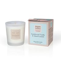 Brooke & Shoals Scented Candle - 6.5 oz - Sandalwood, Vanilla & Salted Caramel