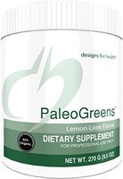 Designs for Health PaleoGreens - Organic Green Shake Powder with Lemon-Lime Flavor (30 Servings / 270g)