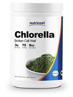 Nutricost Chlorella Powder 8oz - Pure Chlorella - 3000mg Per Serving - High Quality, Non-GMO, Gluten Free