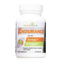 Rev Up Wellness Endurance - Men and Women's Herbal Antioxidant Supplement for Managing Stress and Burnout - Promotes Focus and Energy - 30 Capsules