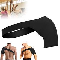 Shoulder Support, Strap Brace for Arm Shoulder Protection, Keep Warm and Relief Injuries Pain for Men(XL50-55cm)
