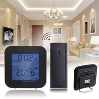 MSNDD LCD Wireless Weather Station Sensor Digital Thermometer