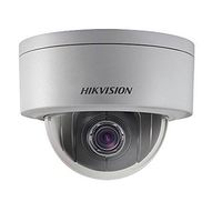 Hikvision 3MP 4X Zoom Network Mini PTZ Repositionable Dome IP Camera DS-2DE3304W-DE 2.8~12mm Day and Night ICR 12V DC or PoE English version support upgrade(H.264 / MJPEG)