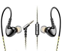 XRONG Sports Headphones Audio Headphones in-Ear with Ear Buds Mic/Controller for iPhone iPod iPad MP3 Players Samsung Nokia Mobile Phone