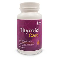 LIG Thyroid Care –Natural Supplement for Thyroid Goiter, overactive and Skin Acne Care-with Lithospermi