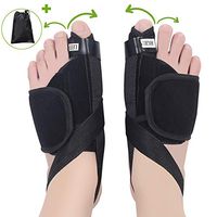 Bunion Corrector and Bunion Relief, Forzacx Elastic and Adjustable Bunion Splint, Self-Heating Technology Orthopedic Bunion Corrector, Non-Surgical Hallux Valgus Correction for Women and Men