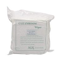 Clean Room Wiper, Double Knit Polyester Cleanroom Wipes, Lint Free Nonwoven Cleanroom Wipe, 150pcs/bag (6" x 6")