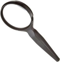 Donegan C-604 Classic Round Hand Reader, 2.125x Magnification, 9" Focal Length, 4" Diameter Lens