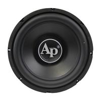 Audiopipe TSPP312D4 12" Woofer, 1600W Max, Dual 4 Ohm