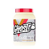 Ghost 100% Vegan Plant Based Protein Powder 2lb Tub (Peanut Butter Cereal Milk, 2lb)