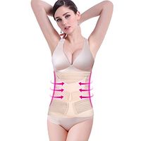 Yosoo 3 in 1 Breathable Elastic Postpartum Support - Recover Belly/Waist/Pelvis Belt Sharper Support Girdle Belt Post Pregnancy Belly Waist Slimming Shaper Wrapper Band Abdomen Abdominal Binder Belt