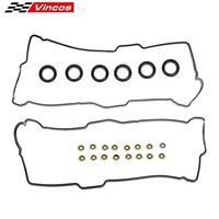 Cylinder Valve Cover Gasket KIT with 6 pcs Spark Plug Tube Seals & 16pcs Grommets Replacement For TOYOTA 4RUNNER 3.4L 3378CC V6 96-02 VC203 VS50422R