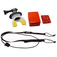 Action Camera Surf Mouth Mount for GoPro Hero 7 5 6 4 Black Silver Session for Xiaomi 4K SJCAM SJ7 H9