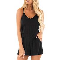 TOPUNDER Jumpsuit for Women Black Jumpsuits Women’s Romper Rumper Fall Sexy Club